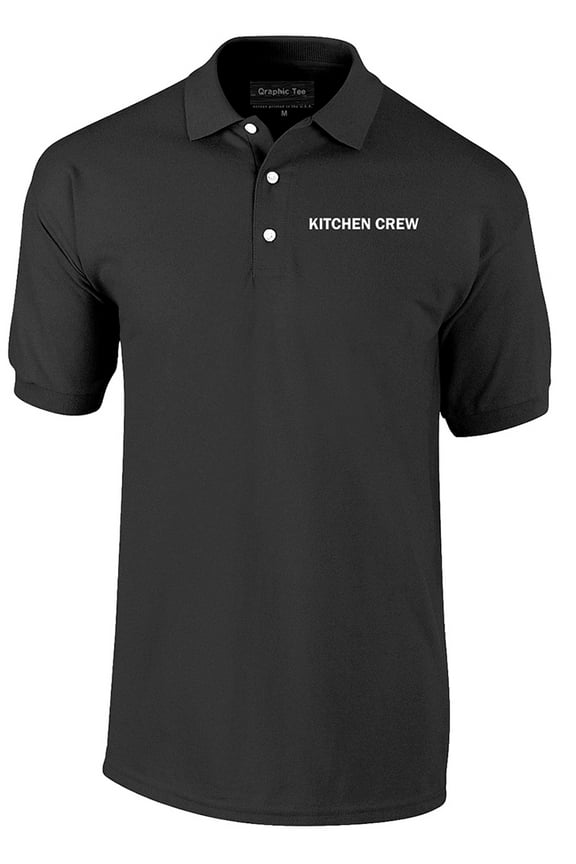Kitchen Crew Polo Shirt, Kitchen Staff, Employee, Hospitality, Customer Service