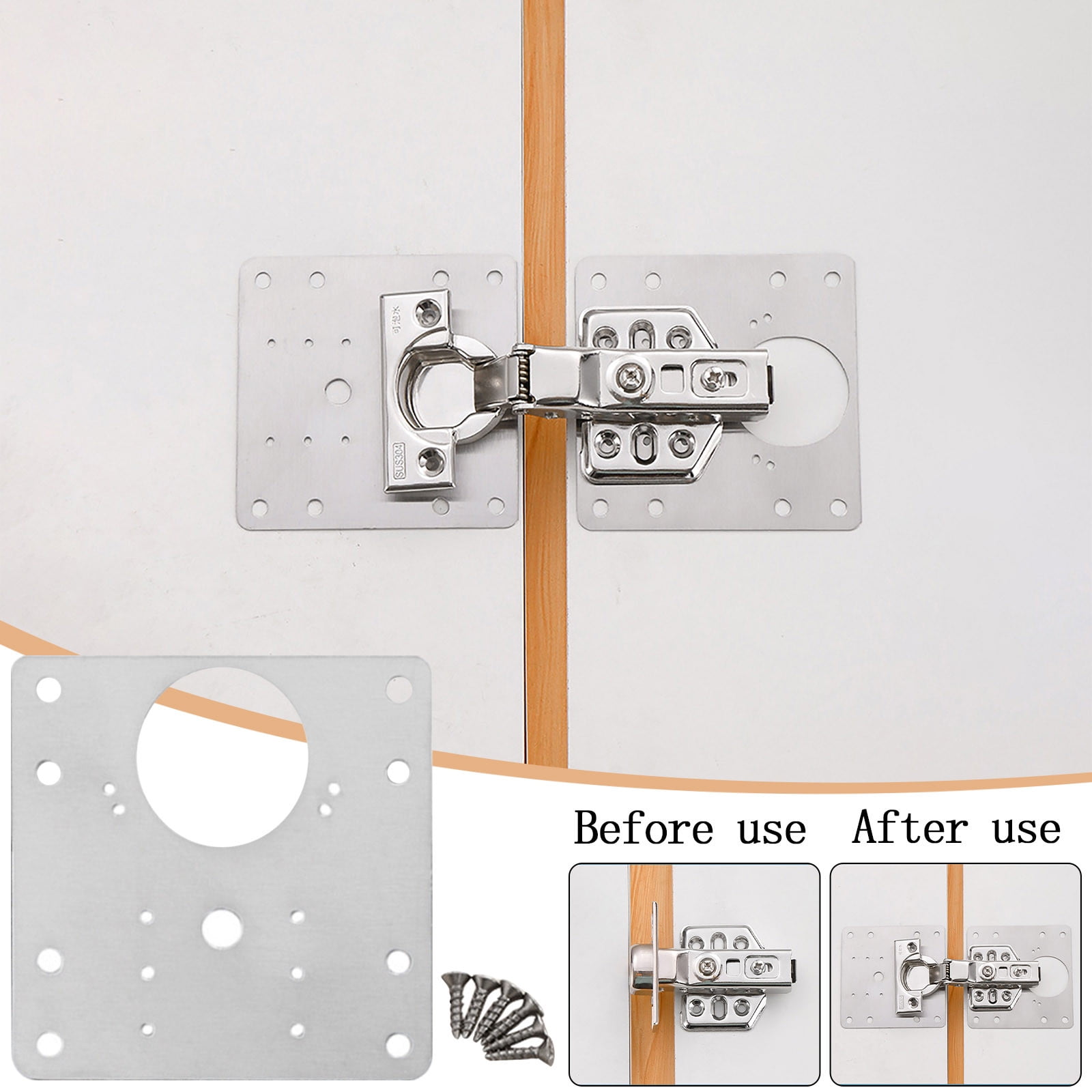 Kitchen Cupboard Door Hinge Repair Kit Hinge Repair Side Panels