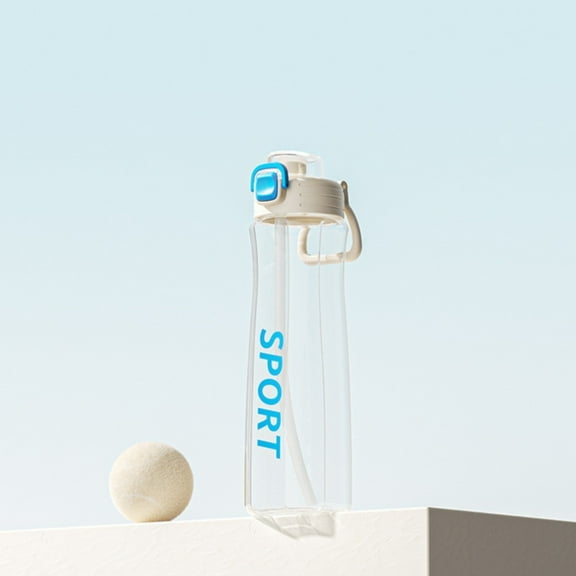Kitchen Cups 1*Hand Cup Kitchen Essentials Sports Water Bottles for School Gym Car Leak Proof Sports Waterbottles See Through Reusable Clear Water Bottle Botella De Agua Made of Tritan