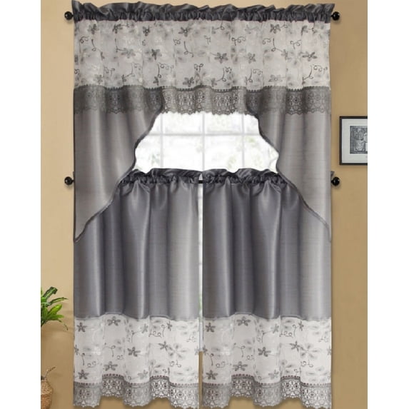 Kitchen Curtain Layla Gray