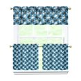 thumbnail image 1 of Kitchen Curtains 24 Inch Short - 3 Panel Set with Cute Cat Paw Pattern, Rod Pocket Window Curtain, 100% Polyester for Pet Lovers Farmhouse, Cafe, Kitchen, Bedroom, Easy Wash, 1 of 6