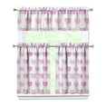 thumbnail image 1 of Kitchen Curtains 36 Inch Short - 3 Panel Set with Cute Cat Paw Pattern, Rod Pocket Window Curtain, 100% Polyester for Pet Lovers Farmhouse, Cafe, Kitchen, Bedroom, Easy Wash, 1 of 6