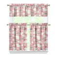 thumbnail image 1 of Kitchen Curtains 36 Inch Short - 3 Panel Set, Cute Cow Print Farmhouse Curtains, Rod Pocket, 100% Polyester for Rustic Farm, Kitchen, Cafe, Living Room, Easy Wash, 1 of 6