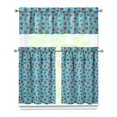 thumbnail image 1 of Kitchen Curtains 36 Inch Short - 3 Panel Set Watermelon Print, Rod Pocket Window Curtains 100% Polyester, Tropical Fruit Valance for Farmhouse, Cafe, Living Room, Bedroom, Easy Wash, 1 of 6