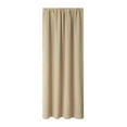 thumbnail image 1 of Kitchen Curtains 45 inch Length Pack of 1, Privacy Solid Thermal Insulating Energy Saving Light Filtering Curtains for Kids Bedroom Kitchen Office, W38 x L45 inches, 1 of 4