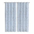 thumbnail image 1 of Kitchen Curtains 84 Inch Length 2 Panels, Blue Branches Grommets Window Treatment Curtain, Vintage Art Farmhouse Thermal Curtains Drapes for Living Room/Bathroom, 1 of 9