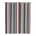 thumbnail image 1 of Kitchen Curtains 84 Inch Length 2 Panels, Red Blue Beige Grommets Window Treatment Curtain, Boho Retro Colorful Abstract Striped Thermal Curtains Drapes for Living Room/Bathroom, 1 of 9