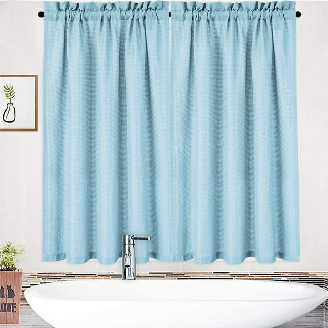 Kitchen Curtains, Casual Weave Cafe Curtains, Short Kitchen Curtains, Tiers Privacy Half Window