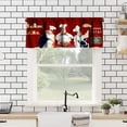 thumbnail image 1 of Kitchen Curtains Chef Valances for Windows Rod Pocket Curtain Three Fat Chefs Style Print Drape Valance Blackout Kitchen Window Curtains Window Treatments for Bedroom Living Room, One Panel W52xL18in, 1 of 6