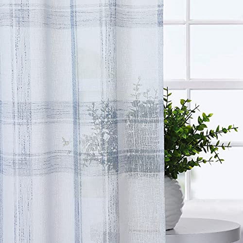 Kitchen Curtains, Green Buffalo Plaid Small Tier Curtains Bathroom Window Curtains, 30 Inch ...