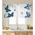 Kitchen Curtains Over Sink for Bathroom Window Cafe Basement Cortinas