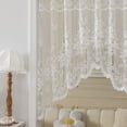 thumbnail image 1 of Kitchen Curtains and Valances,Lace Valance Curtains Over Sink,Cabinet Curtain Sheer Curtains Short,Spring Kitchen Curtains Window Curtains(1 Panel), 1 of 6