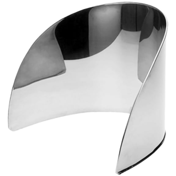 GOOHOCHY Stainless Steel Cutting Board Splatter Shield for Kitchen Silver Protective Screen 1 Piece