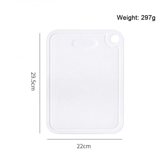 Kitchen Cutting Board Multifunctional Cut Vegetables and Fish Meat Chopping Board Two Sides Square Plastic For Household Picnic