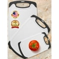 thumbnail image 1 of Kitchen Cutting Board Set (3 Pack) W/ Juice Groove, Non-Slip, BPA Free & Dishwasher Safe, 1 of 8