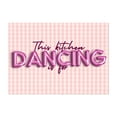 thumbnail image 1 of Kitchen Dance Vibes - Typography Kitchen Decor Quote Motivational Humor Pattern Pastel Unframed Wall Art Print 40 x 60 inches, 1 of 10