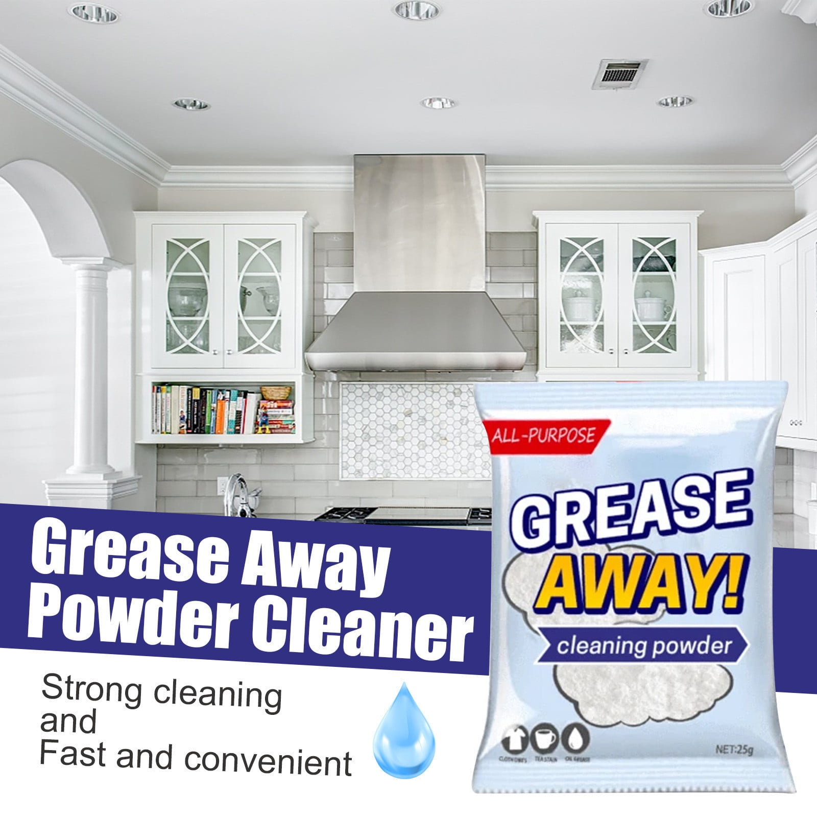Kitchen Decontamination Powder household supplies Cleaner cleaning