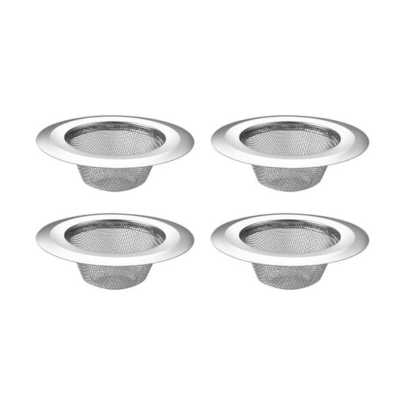Tahtuvzn Kitchen Decor Clearance! Sink Strainer Filter Kitchen Bathroom Plug Holes Clog Stainless Steel