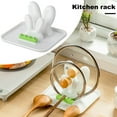 thumbnail image 1 of Kitchen Desktop Pot Lid Holder Countertop Spatula Storage Rack Stable Heat-Resistant Pot Lid Rest Organizer Kitchen Tool, 1 of 8