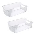 thumbnail image 1 of Kitchen Details 2 Pack Medium Refrigerator Shelf Organizer - 12.32" x 6.14" x 3.46", 1 of 5