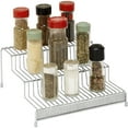 thumbnail interactive-video image 1 of Kitchen Details 3 Tier Spice Rack Shelf Organizer 10.2 L x 9.6 W X 4.3 H in Pave Diamond Design, 1 of 3