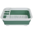 thumbnail image 1 of Kitchen Details  Plastic Collapsible Dish Rack in Sage, 1 of 9
