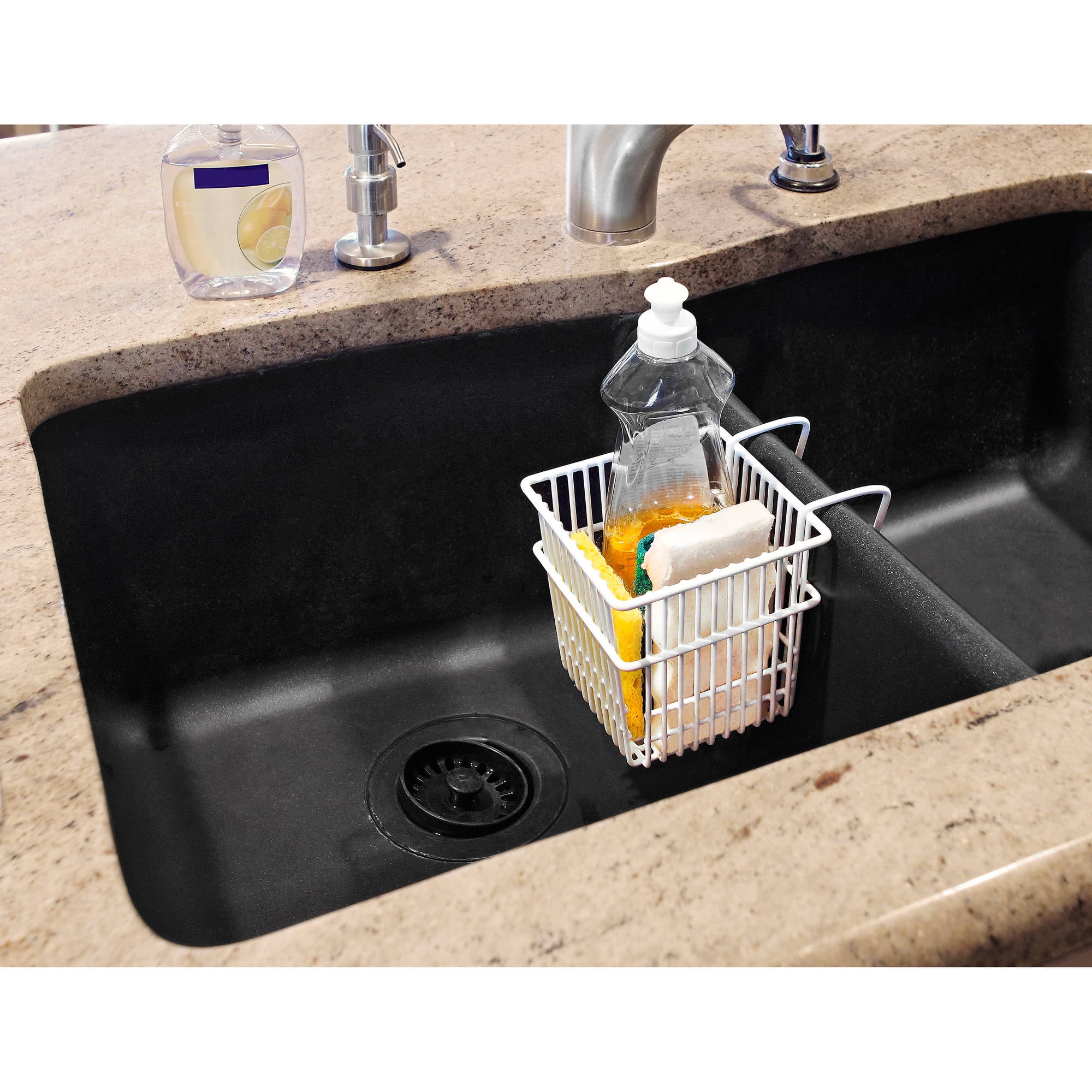 2/PK Self-Adhesive Sink Adjustable Dishwand(Dish Wand)Holder