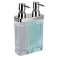 thumbnail image 1 of Kitchen Details Dual Pump Soap & Lotion Dispenser in Clear, 1 of 5