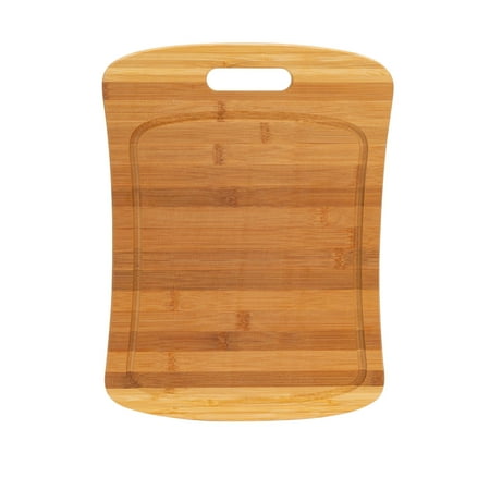 Kitchen Details Extra Large Curved Bamboo Cutting Board