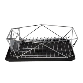 Kitchen Details Geode Dish Rack in Chrome
