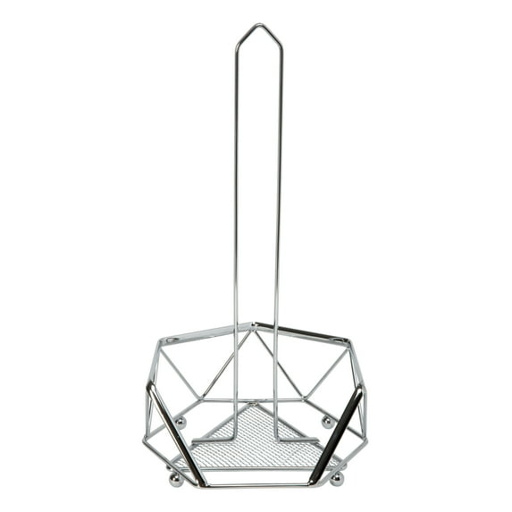 Kitchen Details Geode Paper Towel Holder, Chrome