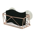 thumbnail image 1 of Kitchen Details Geode Sponge Holder Metal Sink Caddy, 5.9" x 2.7" x 2.4", Copper, 1 of 5
