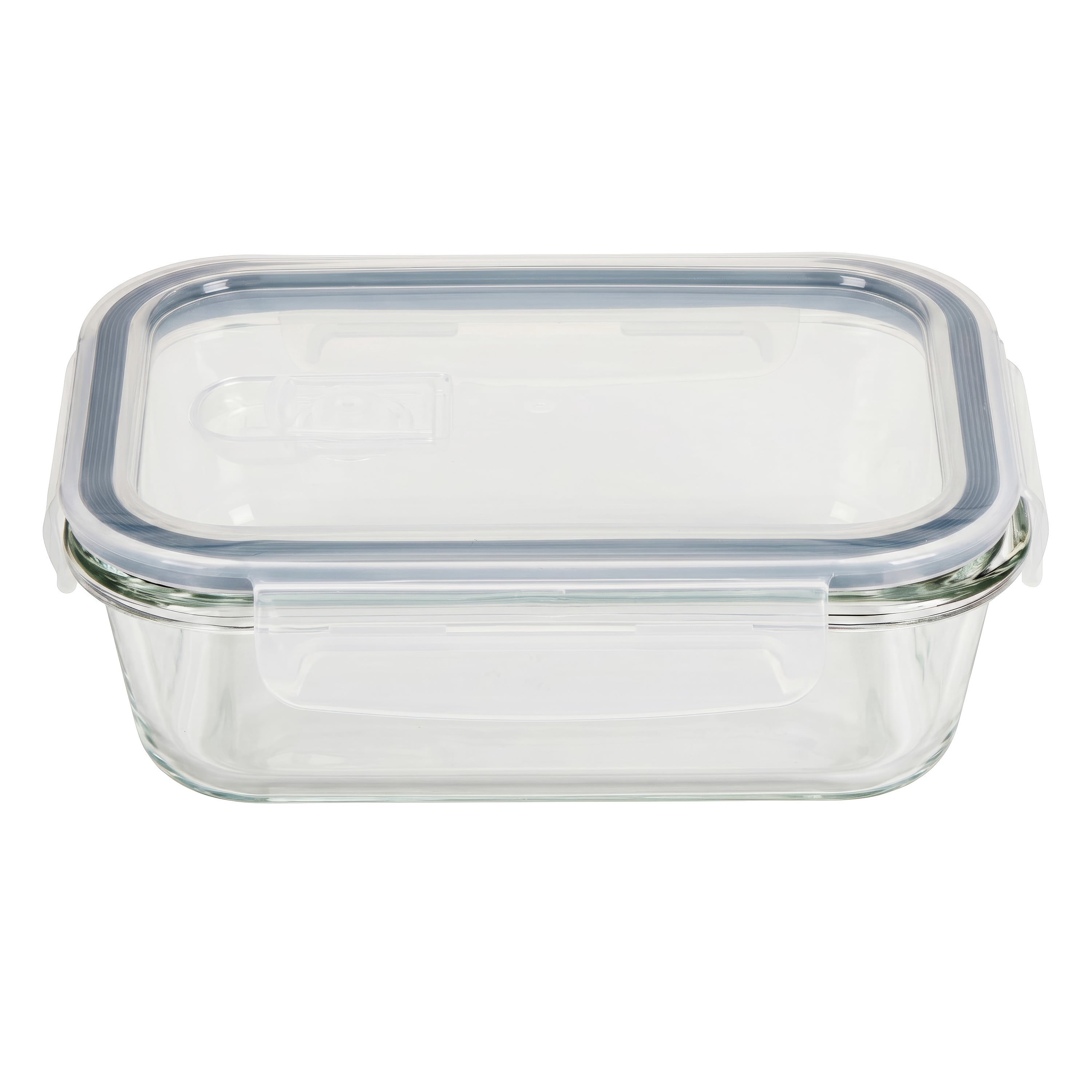 Kitchen Details Glass Food Storage Container with Vented PP Lid | 640ml ...