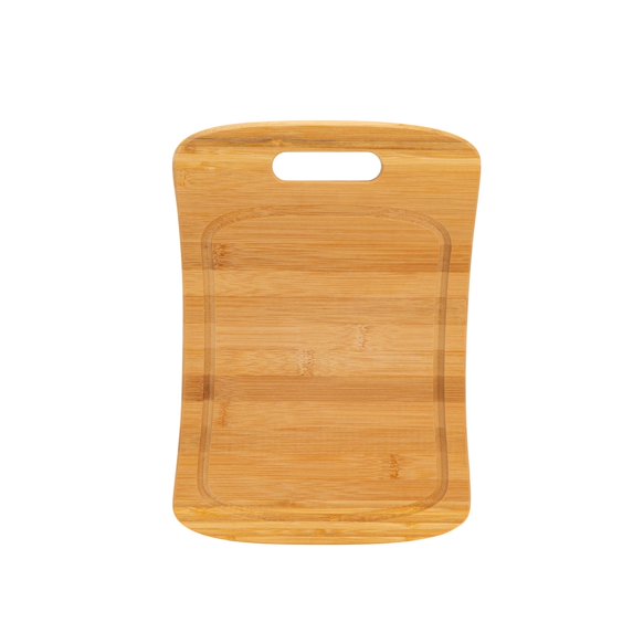 Kitchen Details Large Curved Bamboo Cutting Board