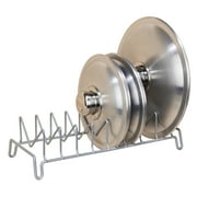 KENNEDY INTERNATIONAL Kitchen Details Lid Organizer, Gray (Dims: 13.1 x 5.5 x 3.5 inch)