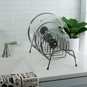 Kitchen Details Lid Organizer, Onyx 13.98 x 6.69 x 5.51 inch