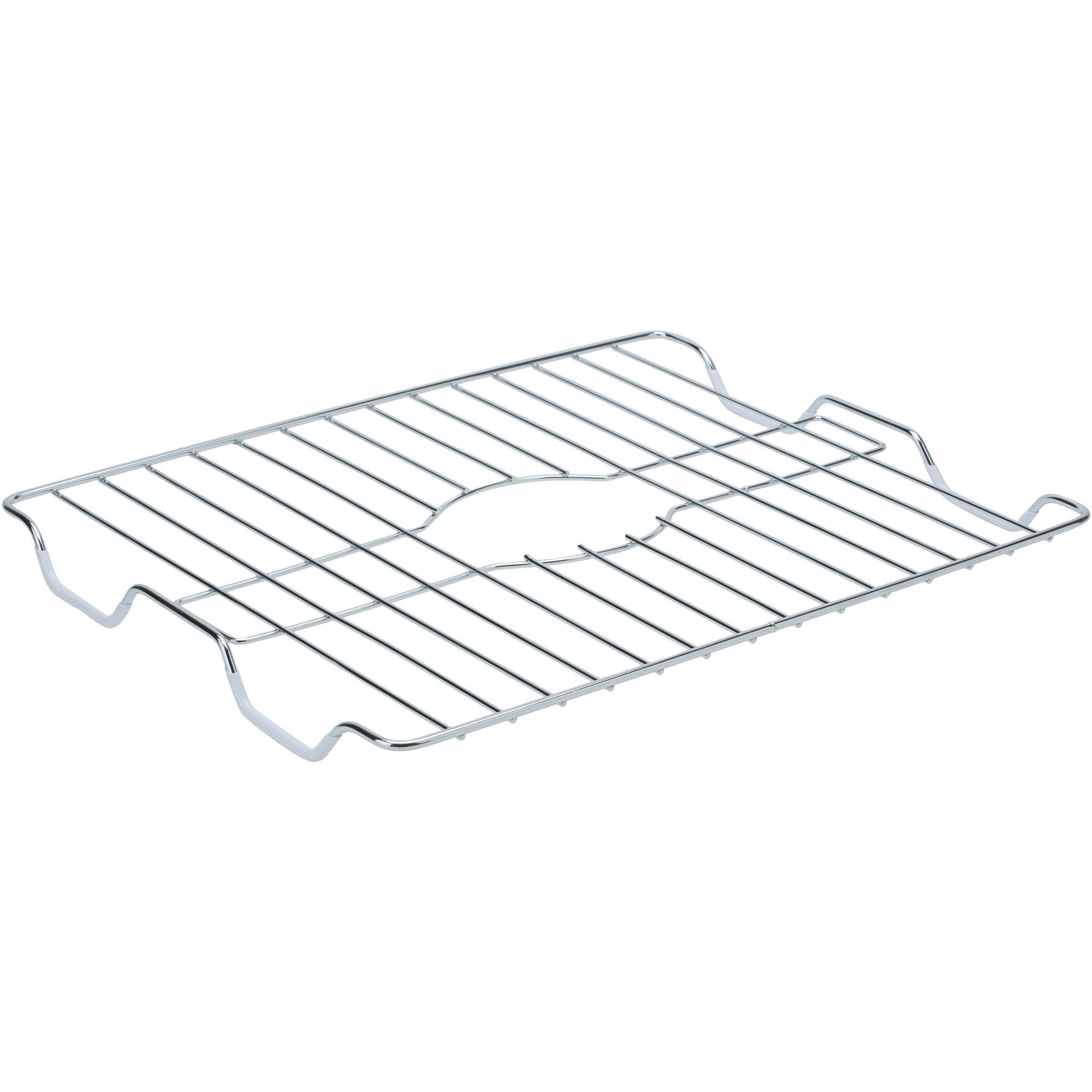 Kitchen Details Medium Chrome Sink Protector, 10.6" x 12.6"
