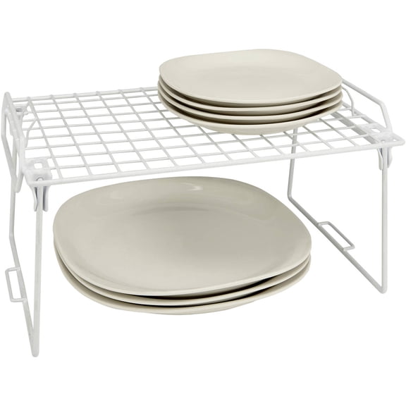 Kitchen Details Medium Foldable Stacking Shelf, 8"