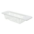thumbnail image 1 of Kitchen Details Over the Sink Plastic Dish Drying Rack 0.46 lb , White, 1 of 9
