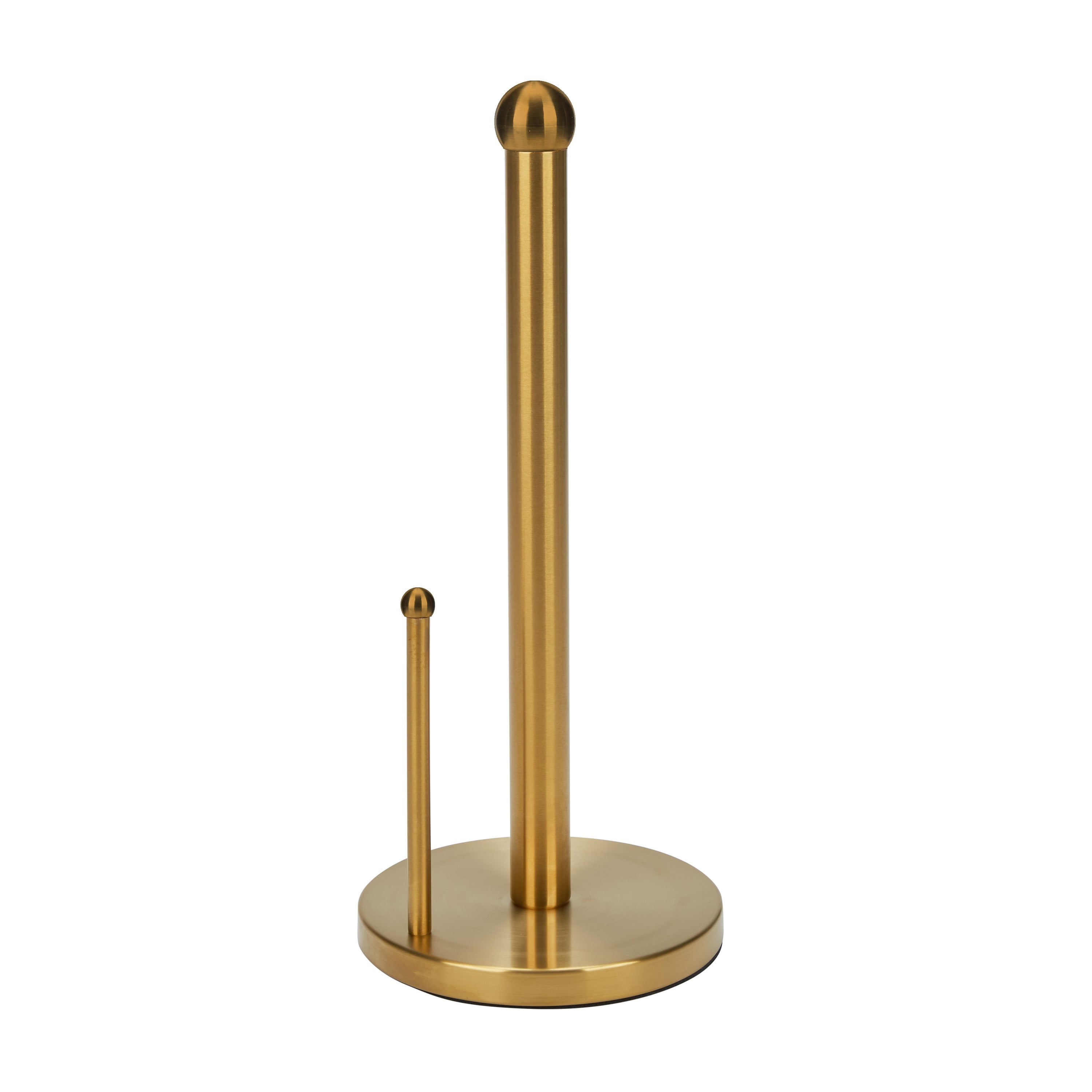 Kitchen Details Paper Towel Holder in Gold