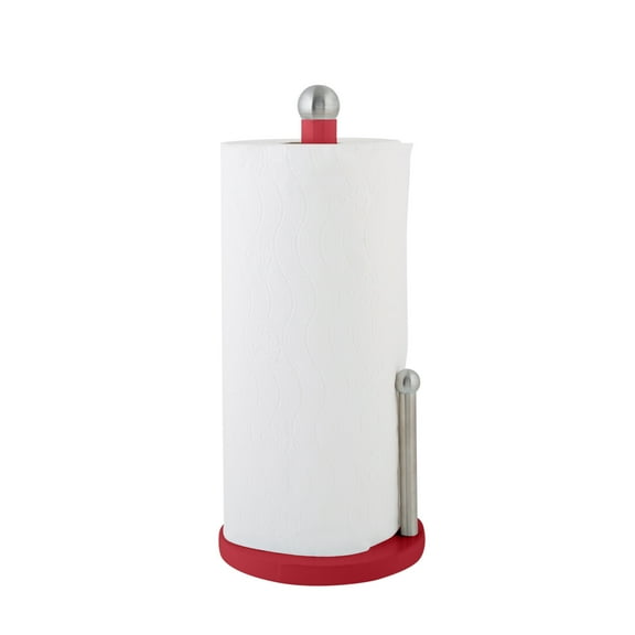 Kitchen Details Paper Towel Holder in Red