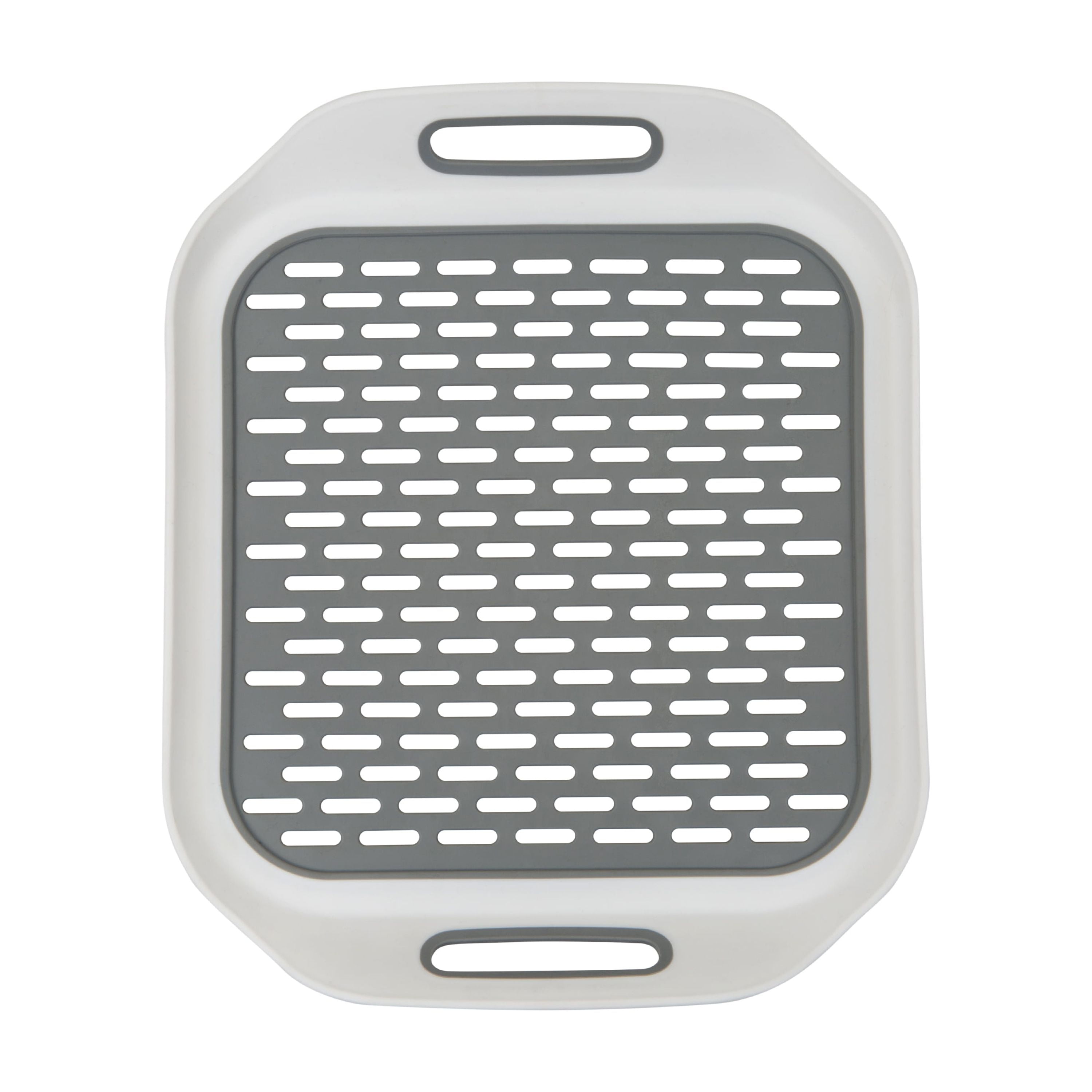 Kitchen Details Self Draining HammockLift Plastic Sink Mat, 14.4" x 12