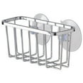 thumbnail image 1 of Kitchen Details Suction Mount Metal Sink Caddy, Chrome, 1 of 6