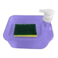 thumbnail image 1 of Kitchen Detergent Soap Dispenser with Sponge and for Countertop Sink Multifunctional 1-Pack, 1 of 2
