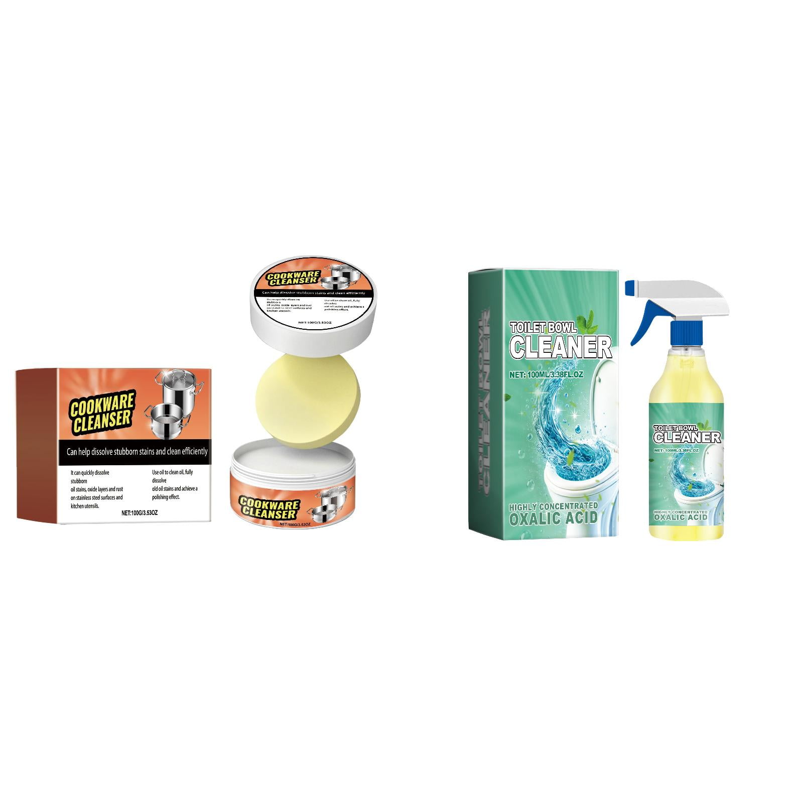 Kitchen Detergent With Bleach Spray Bright And Clean Dirt Cleaner Cookware Degreaser Pots Pans