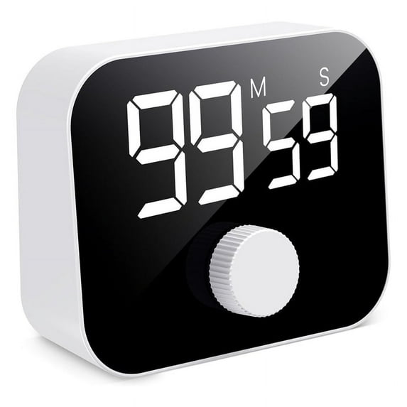 Kitchen , Digital Cooking Magnetic for Stopwatch Countdown with LED Display Rotary