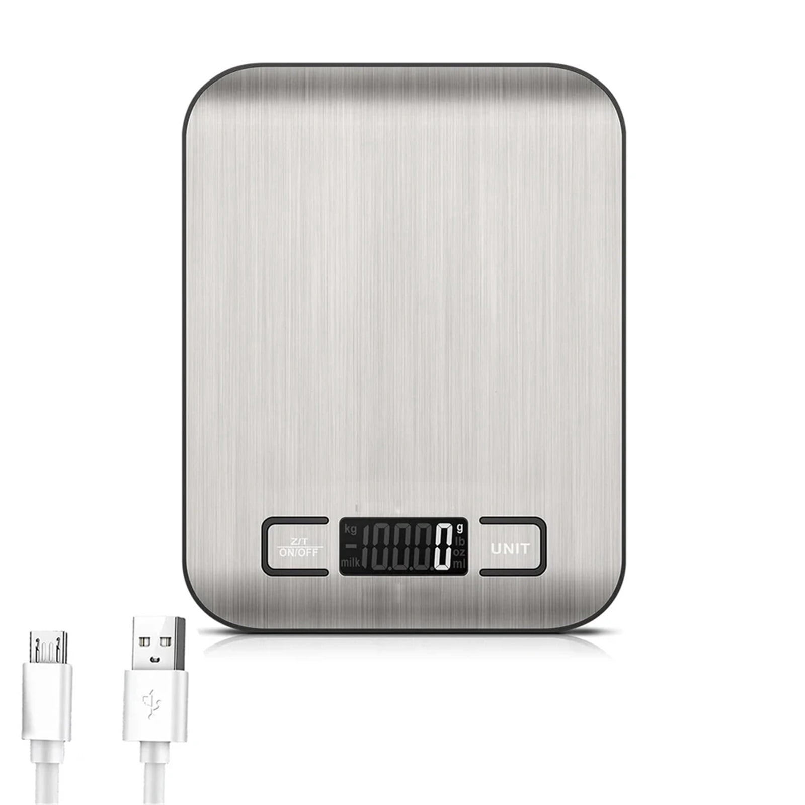 Kitchen Digital Scale Stainless Steel Mini Precision Weight Scale 0.1g Portable Weights Scale Cooking Baking Measuring Tools