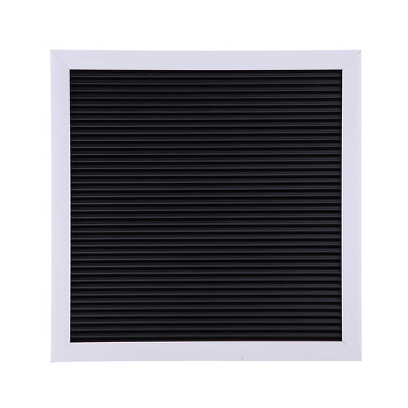 Kitchen & Dining Plastic Letter Board Sign Changeable Letters Numbers Home Room Decor Wall Mounted DIY Black White 25cmx25cm