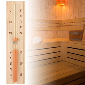 Kitchen & Dining SHUAIGUO Accurate Running Time, Wood Frame Cute Sandglass, Wall Mounted Sauna Timer with Features Ideal for Kitchen Cooking, Birthday Chrismas Gifts, and Home Decoration