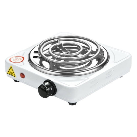 Kitchen & Dining Small Electric Stove, 1000W Electric Single Burner for Kitchen US Plug 110V